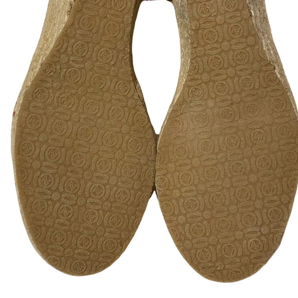 Adrienne Vittadini Women’s Charming Canvas Open Toe Espadrille Wedge Sandal 7.5 - Picture 13 of 13